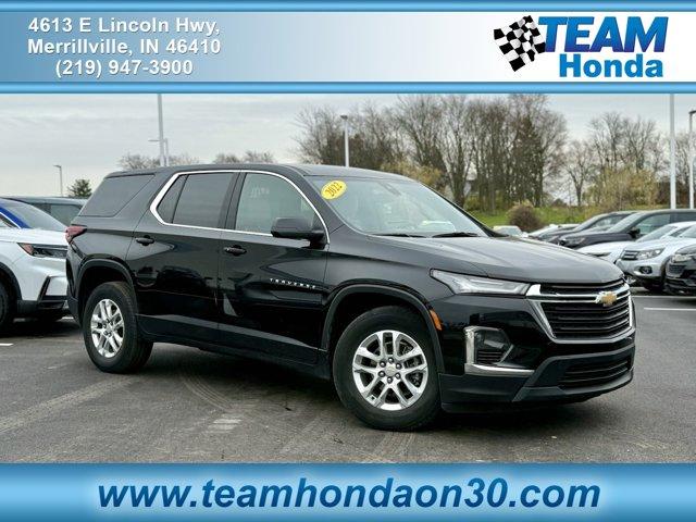 used 2022 Chevrolet Traverse car, priced at $25,881