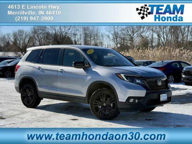 used 2021 Honda Passport car, priced at $27,436