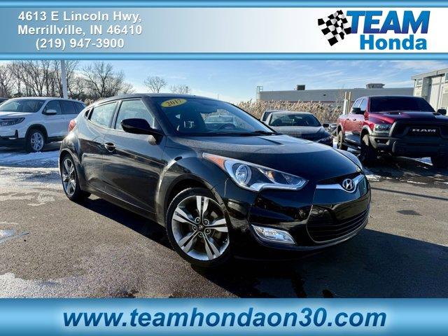 used 2017 Hyundai Veloster car, priced at $11,247