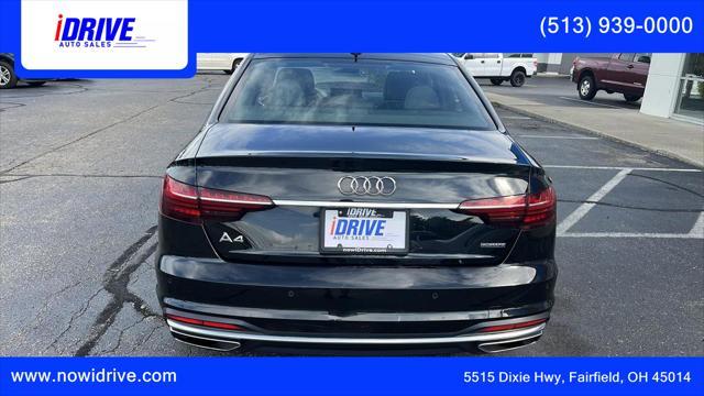 used 2022 Audi A4 car, priced at $21,950