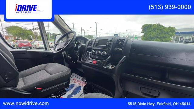 used 2018 Ram ProMaster 2500 car, priced at $18,400