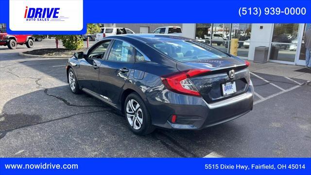 used 2018 Honda Civic car, priced at $17,250