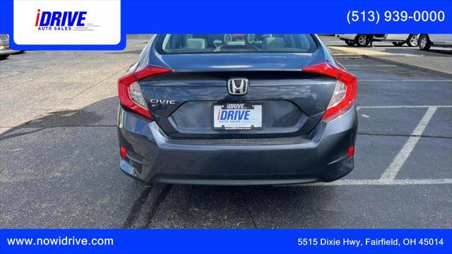 used 2018 Honda Civic car, priced at $17,250