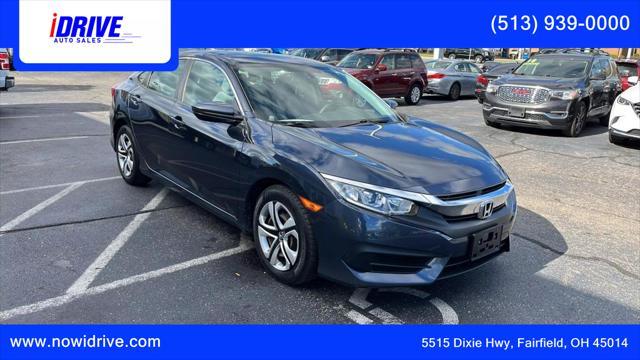 used 2018 Honda Civic car, priced at $17,250