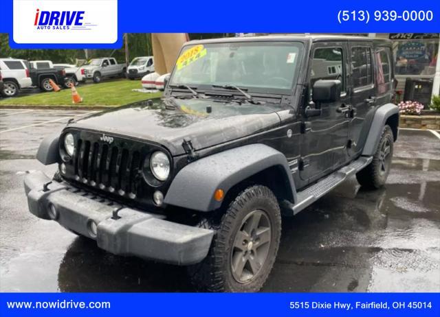 used 2018 Jeep Wrangler JK Unlimited car, priced at $19,500