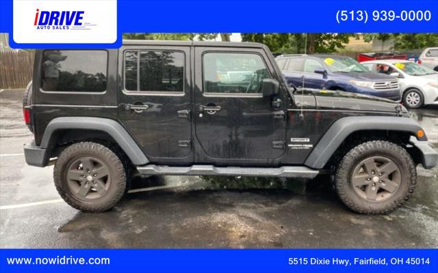 used 2018 Jeep Wrangler JK Unlimited car, priced at $19,500