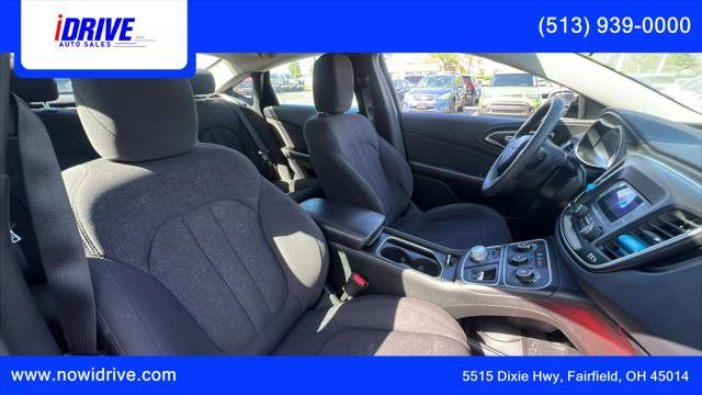 used 2015 Chrysler 200 car, priced at $9,275