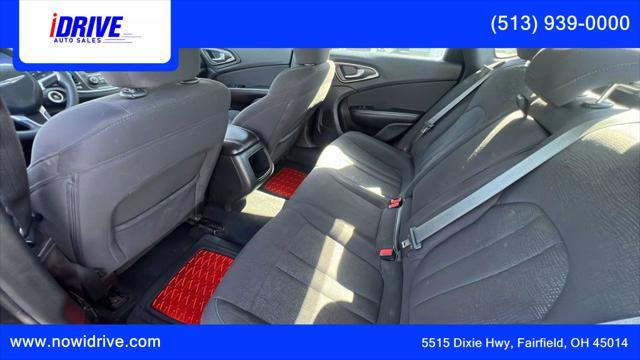 used 2015 Chrysler 200 car, priced at $9,275