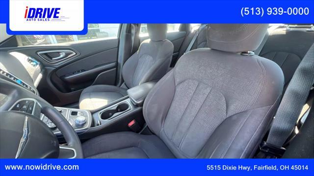 used 2015 Chrysler 200 car, priced at $9,275