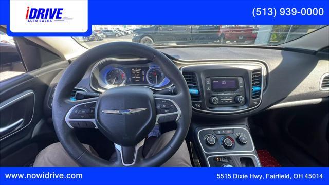 used 2015 Chrysler 200 car, priced at $9,275