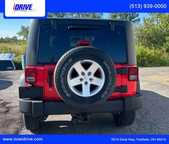 used 2013 Jeep Wrangler car, priced at $14,500