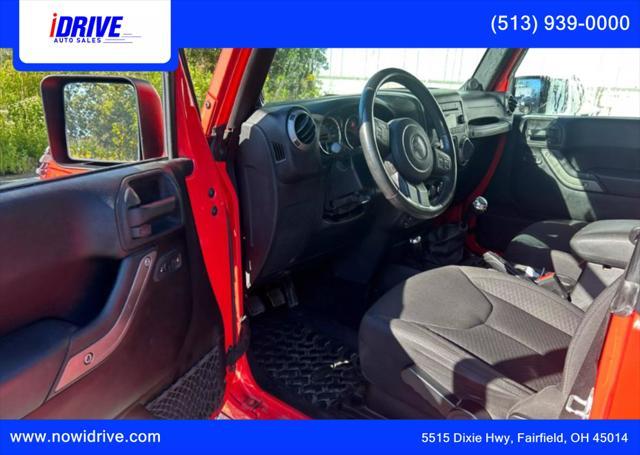 used 2013 Jeep Wrangler car, priced at $14,500