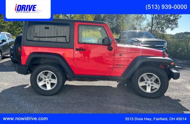 used 2013 Jeep Wrangler car, priced at $14,500