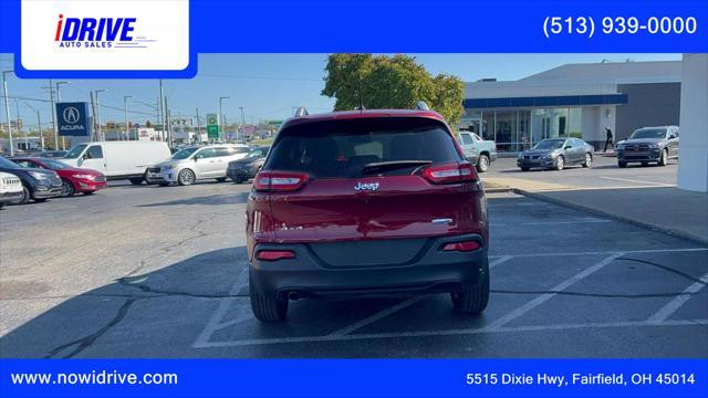 used 2016 Jeep Cherokee car, priced at $12,500