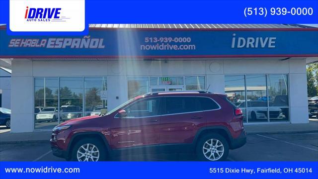 used 2016 Jeep Cherokee car, priced at $12,500