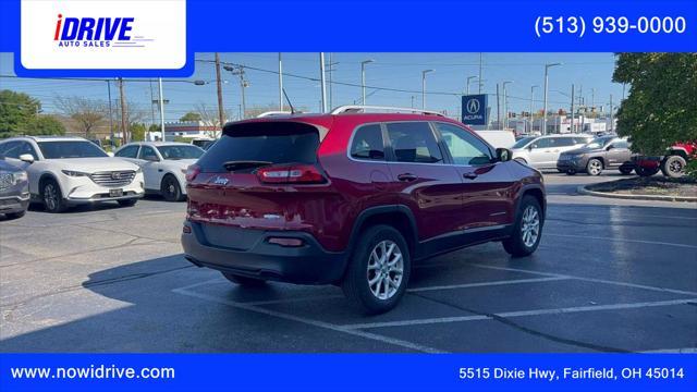 used 2016 Jeep Cherokee car, priced at $12,500