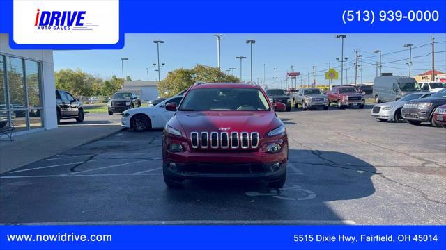 used 2016 Jeep Cherokee car, priced at $12,500