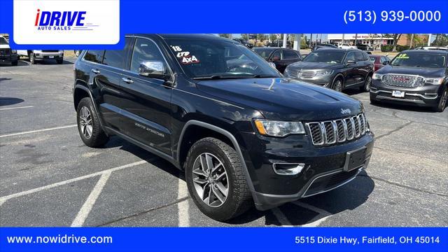 used 2018 Jeep Grand Cherokee car, priced at $15,500