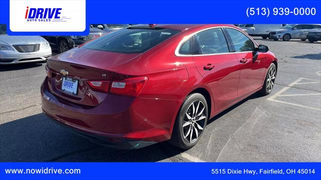 used 2018 Chevrolet Malibu car, priced at $13,500