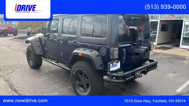 used 2013 Jeep Wrangler Unlimited car, priced at $16,500