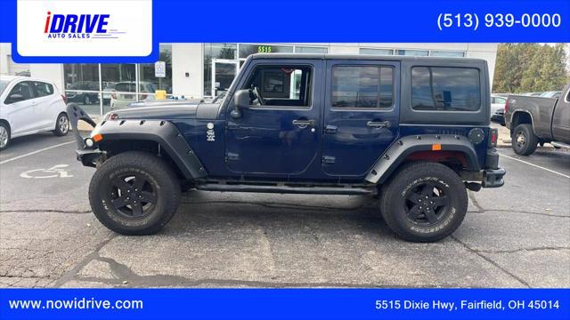 used 2013 Jeep Wrangler Unlimited car, priced at $16,500