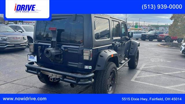 used 2013 Jeep Wrangler Unlimited car, priced at $16,500