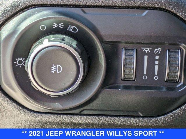 used 2021 Jeep Wrangler car, priced at $31,917