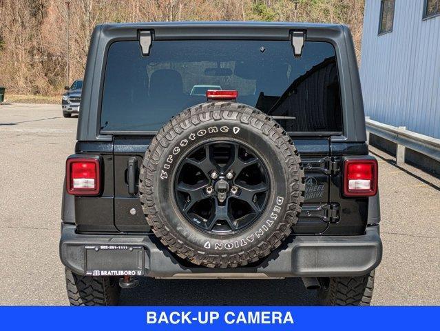 used 2021 Jeep Wrangler car, priced at $31,917
