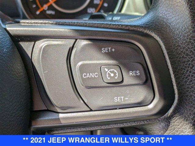used 2021 Jeep Wrangler car, priced at $31,917