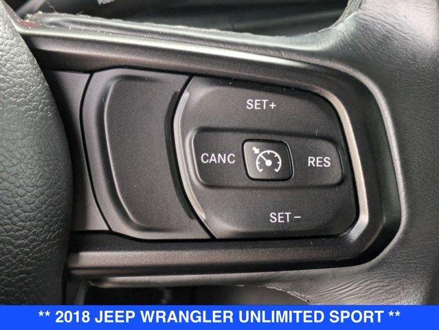 used 2018 Jeep Wrangler Unlimited car, priced at $24,917
