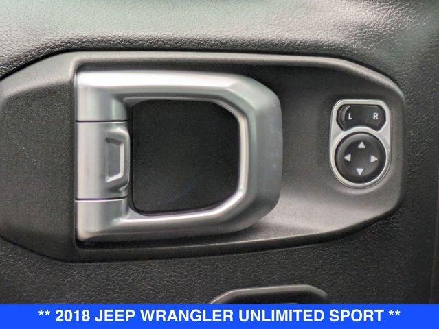 used 2018 Jeep Wrangler Unlimited car, priced at $24,917