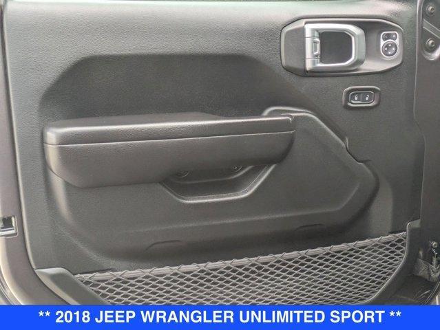 used 2018 Jeep Wrangler Unlimited car, priced at $24,917