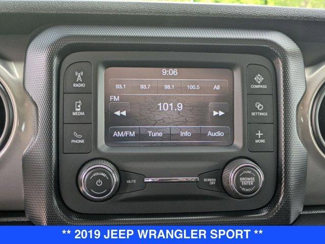 used 2019 Jeep Wrangler car, priced at $23,917