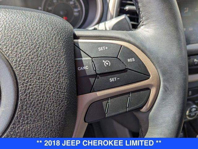 used 2018 Jeep Cherokee car, priced at $18,917