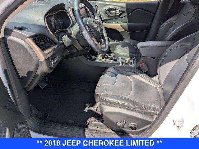 used 2018 Jeep Cherokee car, priced at $18,917