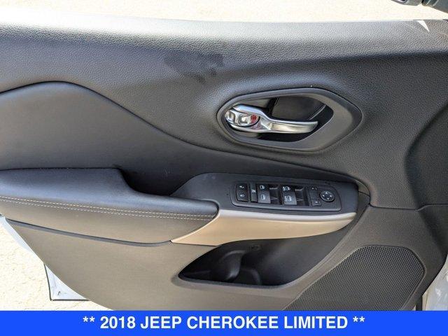 used 2018 Jeep Cherokee car, priced at $18,917
