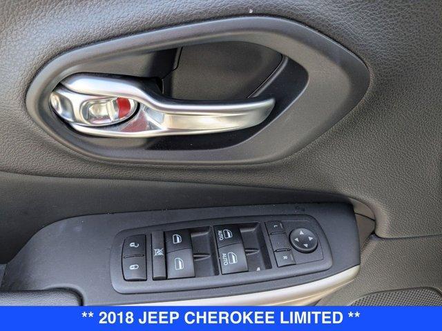 used 2018 Jeep Cherokee car, priced at $18,917