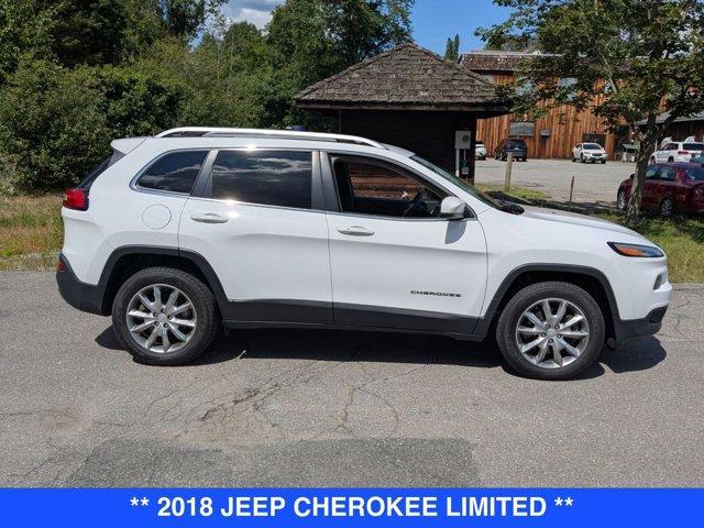 used 2018 Jeep Cherokee car, priced at $18,917