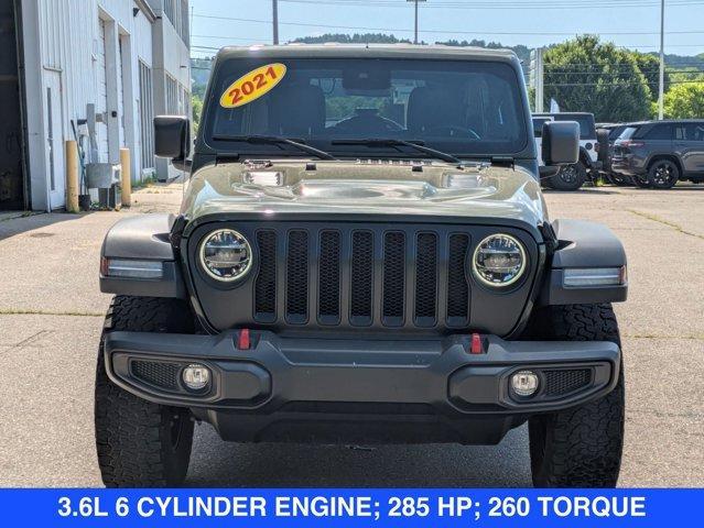 used 2021 Jeep Wrangler Unlimited car, priced at $36,617