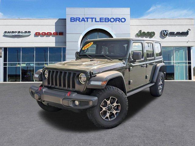 used 2021 Jeep Wrangler Unlimited car, priced at $36,617