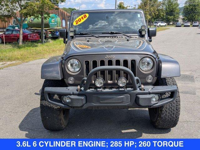 used 2018 Jeep Wrangler JK Unlimited car, priced at $27,717