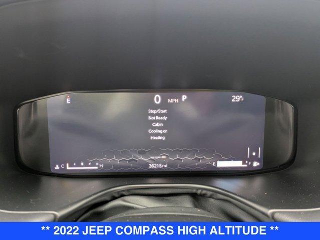 used 2022 Jeep Compass car, priced at $23,317