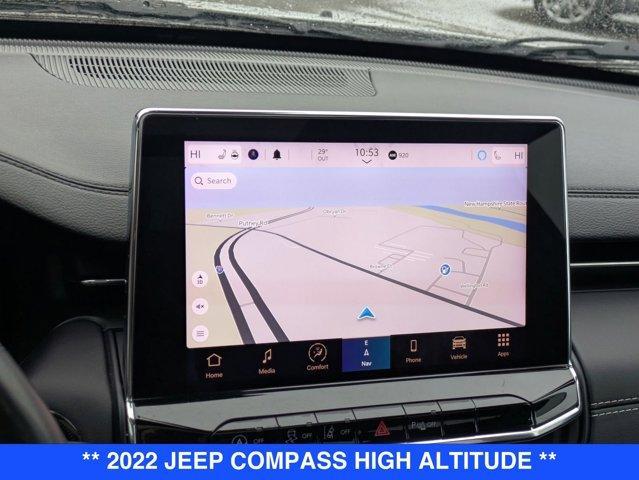 used 2022 Jeep Compass car, priced at $23,317