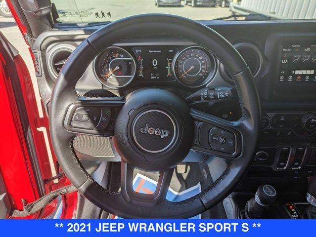 used 2021 Jeep Wrangler car, priced at $29,917