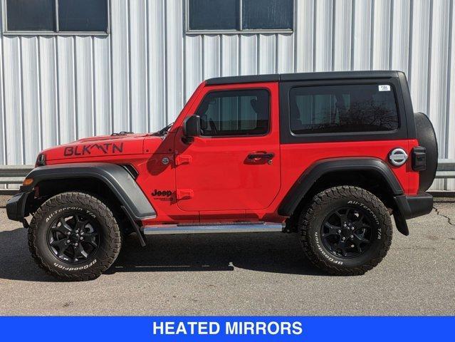 used 2021 Jeep Wrangler car, priced at $29,917
