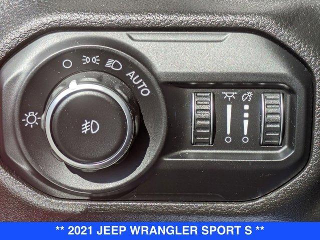 used 2021 Jeep Wrangler car, priced at $29,917