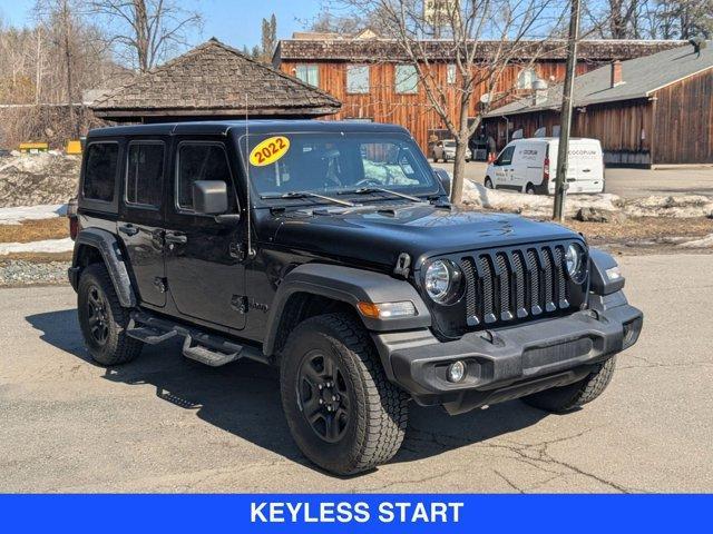 used 2022 Jeep Wrangler Unlimited car, priced at $28,917