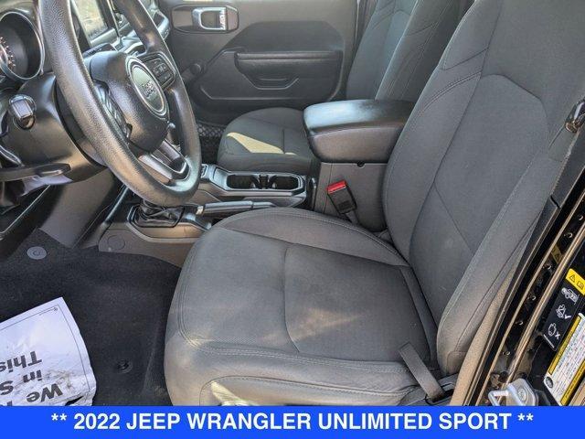 used 2022 Jeep Wrangler Unlimited car, priced at $28,917