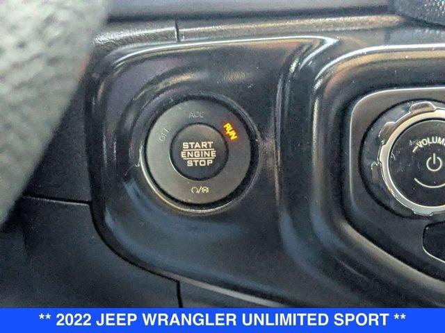 used 2022 Jeep Wrangler Unlimited car, priced at $28,917