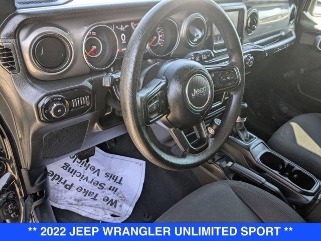 used 2022 Jeep Wrangler Unlimited car, priced at $28,917